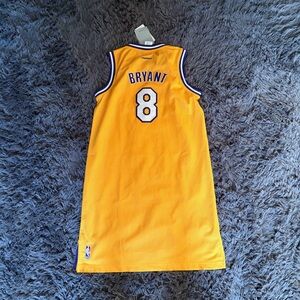 Reebok Kobe y2k 90s vintage Bryant Purple and Yellow Jersey large NWT deadstock